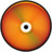 CD Colored Red Icon